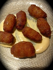 Bacon-wrapped dates at Jaleo