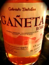 Veritas Wine Bar Ganeta Rose