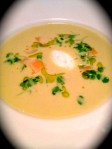 Chez Billy Chilled Corn Soup